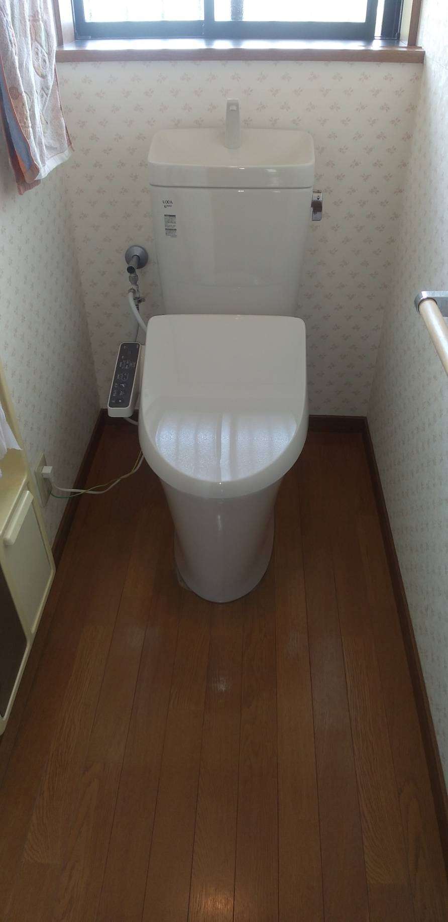 トイレ交換工事