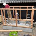 犬🐶小屋新築工事「４」